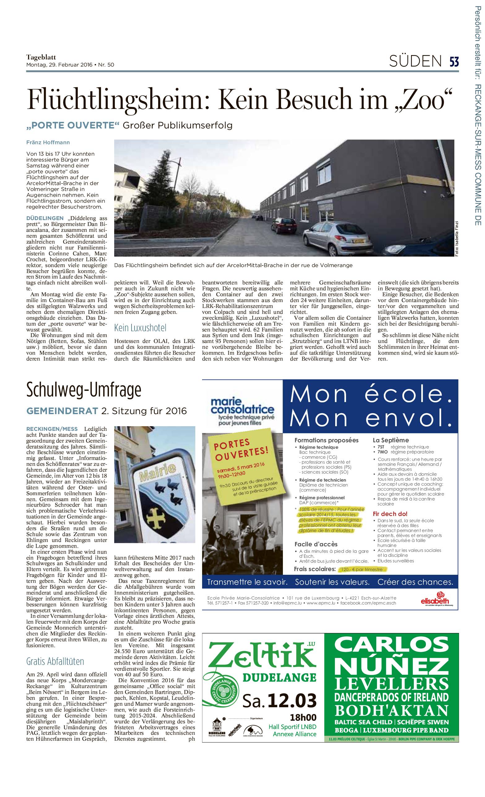 20160224 CC Tageblatt