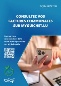 Consultez vos factures communales sur myguichet.lu